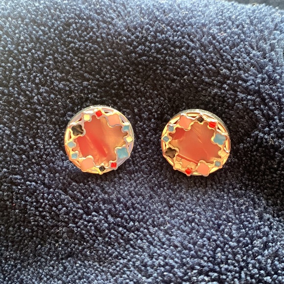 Imported Colorful Pendant and earrings in steel - Picture 8 of 8